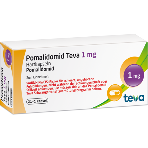 Pomalidomid Teva 1 mg Hartkapseln
