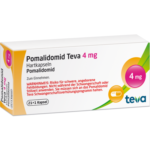 Pomalidomid Teva 4 mg Hartkapseln