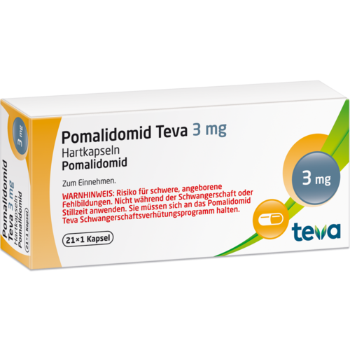 Pomalidomid Teva 3 mg Hartkapseln